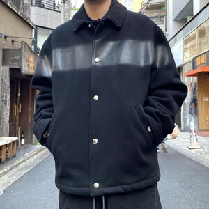 MARNI 20AW ウールスプレーコーティングメルトンオーバーサイズコーチジャケット 8069000113334