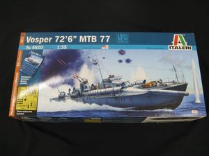 ★　イタレリ　1/35 Vosper 72' 6 MBT 77　ボスパー魚雷艇　★