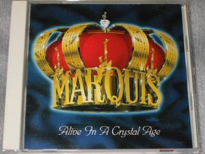 ★MARQUIS(マーキス)【ALIVE IN A CRYSTAL AGE】CD[国内盤]・・・※スピード・ジャーマン・メタル/元STORMBRINGERキーボーディスト