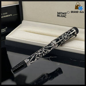 ★【新品同様!!】MONT BLANC モンブラン パトロンシリーズ 1993 オクタヴィアン 4810本限定 SV925×ラッカー ペン先18K Bニブ 万年筆★