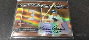 2005 leaf limited limited legends Harmon Killebrew 　jersey autograph 12/25