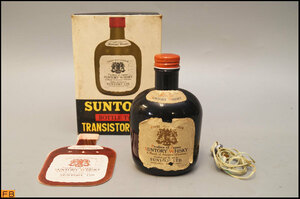 6455-◇税込◇SUNTORY BOTTLE TYPE TRANSISTOR-RADIO 瓶型 サントリートランジスターラジオ