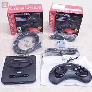 1円〜 動作品 SEGA GENESIS MINI 2 16-BIT VIDEO ENTERTAINMENT SYSTEM MK-16300 ジェネシスミニ2 セガ 箱付【10