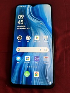 ★楽天モバイル OPPO Reno A ブラック★ SIMフリー★CPH1983★完動美品★おまけ付