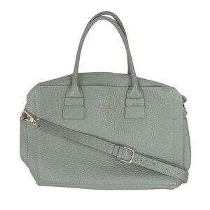 Furla フルラ 238088 F6876 カプリッチョ 2WAY ハンドバッグ ショルダーバッグ グレー系【中古】