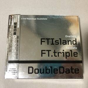 FTISLAND - Double Date 2CD+DVD 台湾 初回限定盤 リパッケージ FT Triple イ・ホンギ 韓国 ロック K-POP fnd421