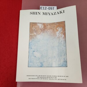 E12-097 SHIN MIYAZAKI 宮崎 進展 1994-95 歪み有り 汚れあり。