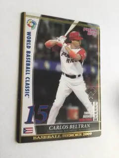 2009 WBC プエルトリコ カルロス ベルトラン 183