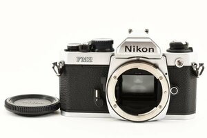 ★美品　動作確認済★ NIKON ニコン NEW FM2 シルバー フィルムカメラ　モルト新品交換済 防湿庫管理　#C666