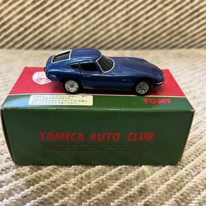 絶版品　日本製　1/50 トミカオートクラブ　トヨタ2000GT(ブルー) アンチモニー　手塗り彩色