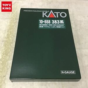 1円〜 動作確認済 KATO Nゲージ 10-558 383系 ワイドビューしなの 6両基本セット