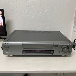 f●■SONYソニー・ビデオカセットレコーダー/VHSビデオデッキ【SLV-BX1】1996年製 リモコンなし