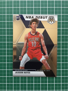 ★PANINI 2019-20 NBA MOSAIC #267 JAXSON HAYES［NEW ORLEANS PELICANS］ベースカード NBA DEBUT ルーキー RC 2020★