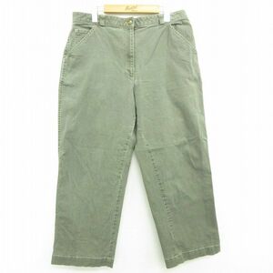 古着 エルエルビーン LLBEAN ペインター パンツ レディース 緑系 グリーン 22nov11 中古 ボトムス