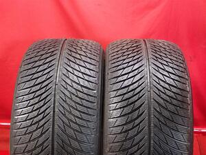 中古タイヤ 265/40R19 102V 2本セット ミシュラン パイロット アルペン 5 MICHELIN PILOT ALPIN 5 9.5分山★n19