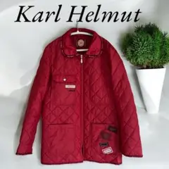 【訳あり】Karl Helmut キルティングジャケット 赤