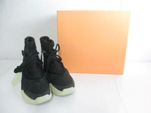 未使用 ナイキ NIKE ×フィアオブゴッド AIR FEAR OF GOD 1 エアフィアオブゴッド1 AR4237-001 28.5cm ブラック 黒