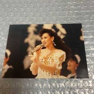 □松田聖子 生写真 E判サイズ サクラカラー 紅白歌合戦第36回 1985年 天使のウインク②