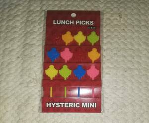 ☆HYSTERIC MINI☆ヒステリックミニ☆ヒステリックグラマー☆お弁当☆ランチピック☆12本入☆ピック☆ヒスミニ