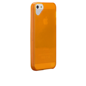 即決・送料込)【シンプルなデザインのソフトケース】Olo iPhone SE(第一世代,2016)/5s/5 Glacier Case Orange Popsicle