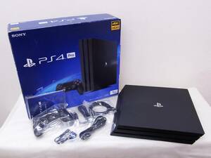 美品　SONY Play Station 4 Pro PS4 CUH-7200B　ソニー　プレイステーション4　プロ　本体　その他　箱付　ジャンク