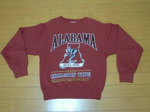 古着 ALABAMA CRIMSON TIDE スウェット トレーナー アラバマ カレッジ