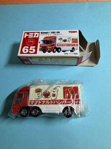 トミカ　65 マクドナルドパネルバン　未使用