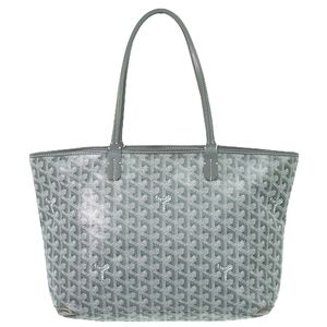 本物 ゴヤール GOYARD アルトワ PM トートバッグ ハンドバッグ PVC グレー