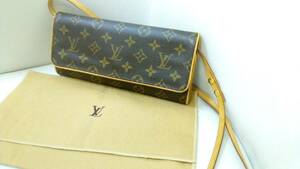 ★送料無料即決★ルイヴィトン 【 M51852 ・　モノグラム】　ポシェットツインGM　ショルダーバッグ LOUIS VUITTON