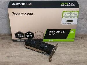 NVIDIA 玄人志向 GeForce GTX1630 4GB LP 【グラフィックボード】