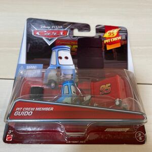 マテル カーズ ピットクルー メンバー グイド Pit Crew Member Guido MATTEL CARS ミニカー キャラクターカー　95