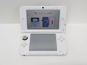 1F-P11 ニンテンドー 3DSLL 本体 モンスターハンター4 アイルー ホワイト 初期化済み