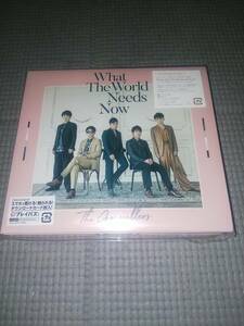 未開封初回盤(CD+DVD) THE GOSPELLERS What The World Needs Now ゴスペラーズ