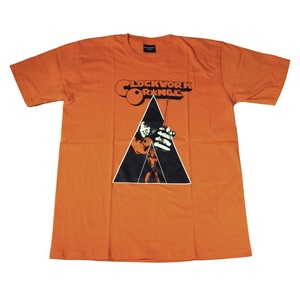 映画Tシャツ 時計じかけのオレンジ アレックス ストリート系 人気 デザインTシャツ おもしろTシャツ メンズ 半袖 ★tsr0436-org-m