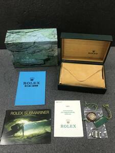 ROLEX ロレックス 空箱 ボックス 16600 ギャランティー U891127 冊子 説明書 グリーンタグ 赤タグ 予備コマ まとめ 腕時計 趣味 コレクター