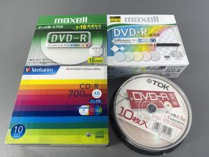 新品未開封■ DVD-R 40枚 詰合せセット maxell TDK など データ用 録画用 ラベルプリンタ ゆうパック