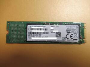 ★☆1円 ～スタート☆Samsung SSD PM871b M.2 2280 MZ-NLN256C 256GB 使用時間:5266H☆★