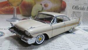 ★絶版☆ダンバリーミント*1/24*1958 Plymouth Fury Hardtop バックスキン