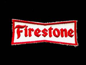 60年代 Firestone ワッペン デットストック 未使用 ファイアーストーン
