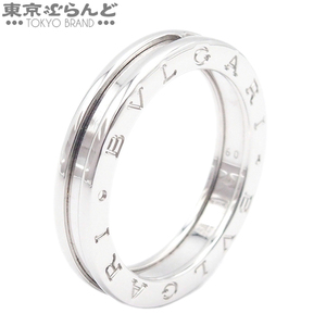 101725763 ブルガリ BVLGARI ビーゼロワン B-ZERO1 ワンバンド リング ホワイトゴールド K18WG ＃60 指輪 ユニセックス 19.5号相当 仕上済