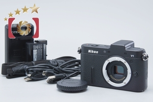 【中古】Nikon ニコン 1 V1 ブラック ミラーレス一眼カメラ