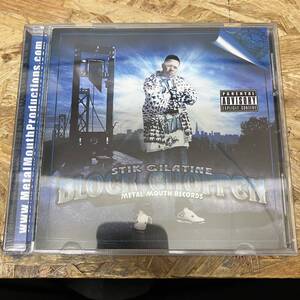 ● HIPHOP,R&B STIK GILATINE - BLOCK CHOPPEN THE ALBUM INDIE,G-RAP CD 中古品