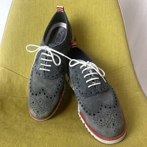 COLE HAAN コールハーン ZEROGRAND ウイングチップレザーシューズ 8.0 M 26.0相当 ビジネス