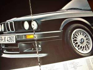 ☆ＢＭＷ　325i Ｍテクニックエアロ☆当時物/貴重広告★No.1562☆検：カタログポスター風★広告のみ出品★ＴＵＢＥ広告裏面★