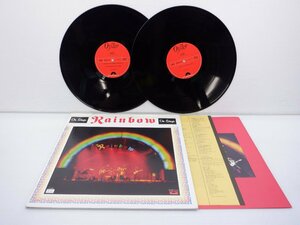 Rainbow(レインボー)「On Stage(オン・ステージ)」LP（12インチ）/Oyster(MWZ 8103/04)/洋楽ロック