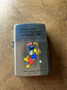 イーグルサム オイルライター AMERICAN zippoタイプ Games of the XX.Ird Olympiad Los Angeles 1984 1981 L.A. Olympic Committee