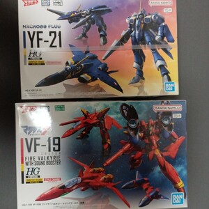 HG 1/100 VF-19改 ファイヤーバルキリー サウンドブースター装備 プラモデル 『マクロス7』 [BANDAI SPIRITS]他…全2点セット