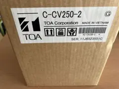 TOA カメラ　C-CV250-2 保管品