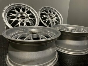 BBS RG358 FORGED 15インチ 4本 7J4HPCD100+42 軽量 鍛造 ロードスター アクア ヴィッツ ヤリス等　(MHB216)