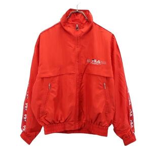 フィラ BIELLA ITALIA ブルゾン S レッド FILA ジャケット メンズ